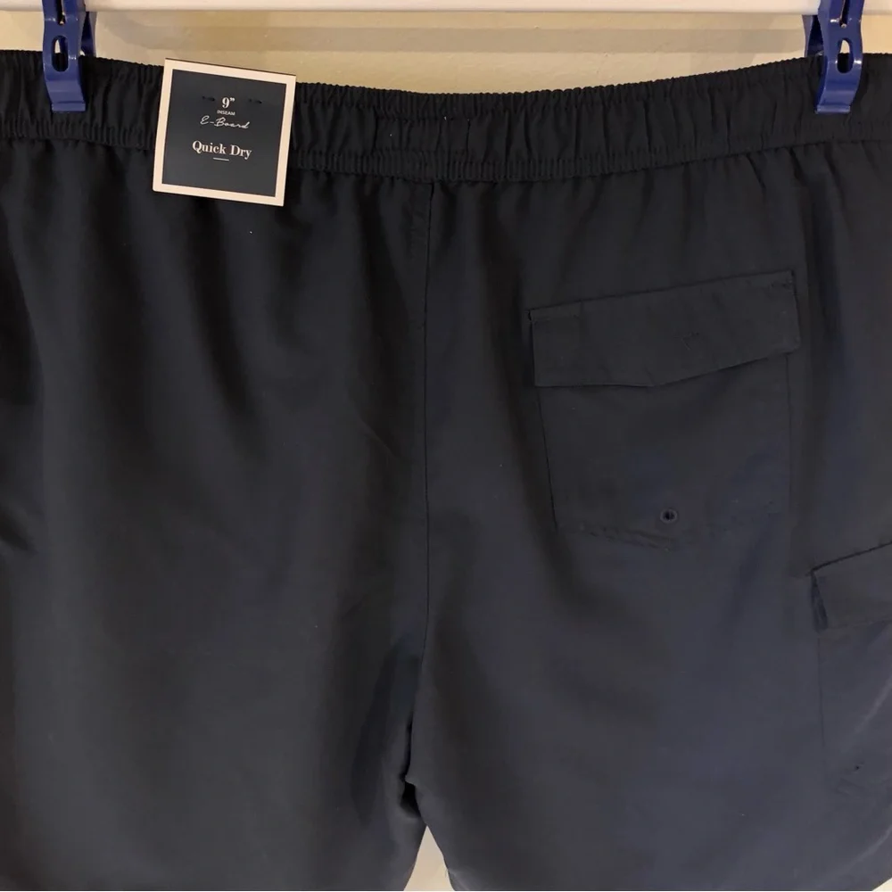 NWT Club Room Quick-Dry 9” Swim E-Board Shorts